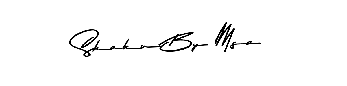 Make a beautiful signature design for name Shaku By Msa. Use this online signature maker to create a handwritten signature for free. Shaku By Msa signature style 9 images and pictures png