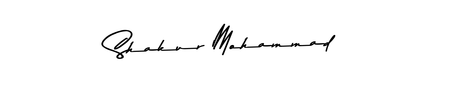 Make a beautiful signature design for name Shakur Mohammad. With this signature (Asem Kandis PERSONAL USE) style, you can create a handwritten signature for free. Shakur Mohammad signature style 9 images and pictures png