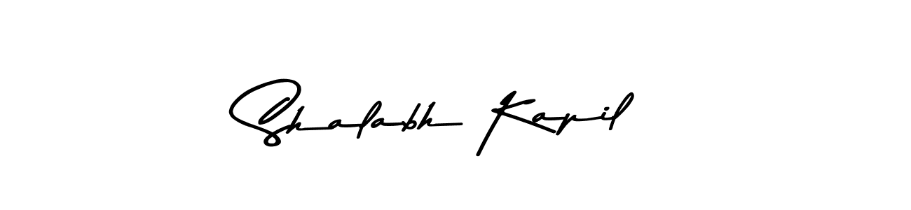 Similarly Asem Kandis PERSONAL USE is the best handwritten signature design. Signature creator online .You can use it as an online autograph creator for name Shalabh Kapil. Shalabh Kapil signature style 9 images and pictures png