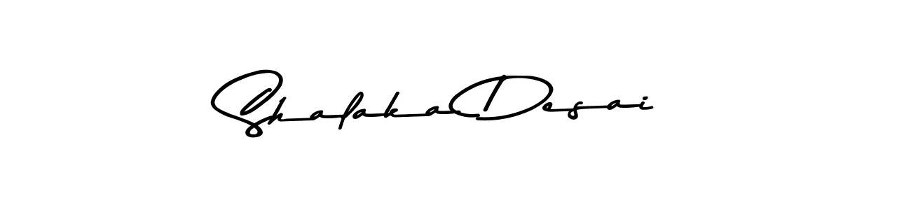 How to make Shalaka Desai signature? Asem Kandis PERSONAL USE is a professional autograph style. Create handwritten signature for Shalaka Desai name. Shalaka Desai signature style 9 images and pictures png