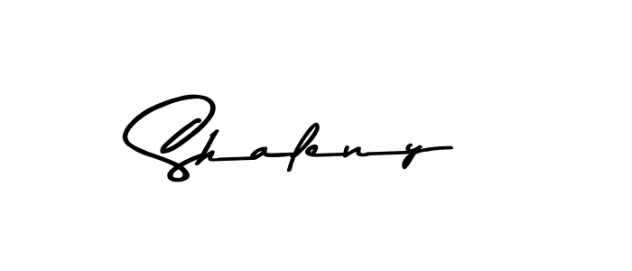 Design your own signature with our free online signature maker. With this signature software, you can create a handwritten (Asem Kandis PERSONAL USE) signature for name Shaleny. Shaleny signature style 9 images and pictures png