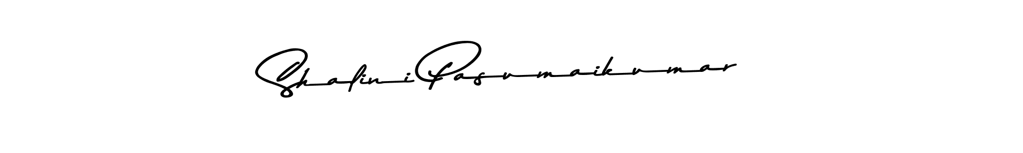 Also You can easily find your signature by using the search form. We will create Shalini Pasumaikumar name handwritten signature images for you free of cost using Asem Kandis PERSONAL USE sign style. Shalini Pasumaikumar signature style 9 images and pictures png