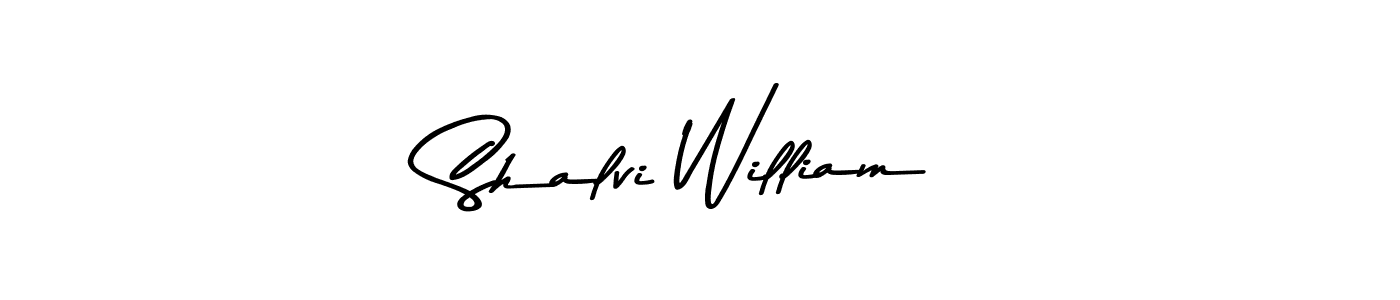 Also we have Shalvi William name is the best signature style. Create professional handwritten signature collection using Asem Kandis PERSONAL USE autograph style. Shalvi William signature style 9 images and pictures png