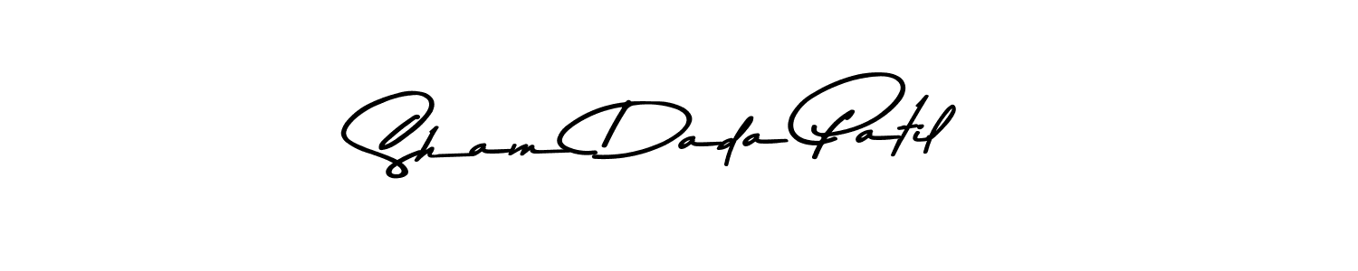 The best way (Asem Kandis PERSONAL USE) to make a short signature is to pick only two or three words in your name. The name Sham Dada Patil include a total of six letters. For converting this name. Sham Dada Patil signature style 9 images and pictures png