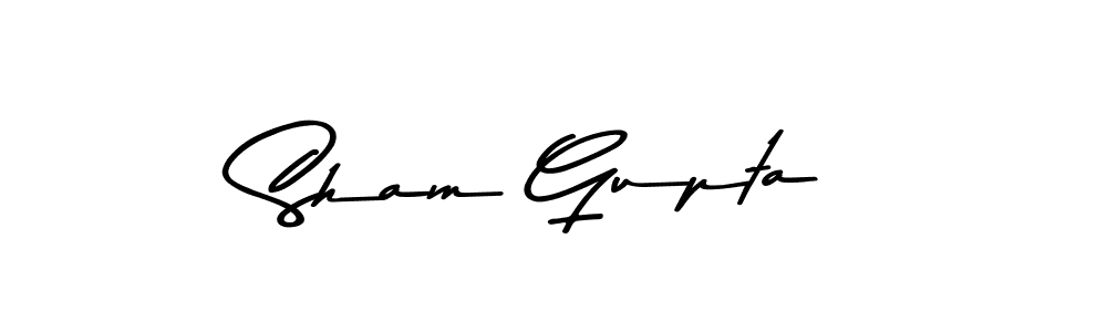 Make a short Sham Gupta signature style. Manage your documents anywhere anytime using Asem Kandis PERSONAL USE. Create and add eSignatures, submit forms, share and send files easily. Sham Gupta signature style 9 images and pictures png