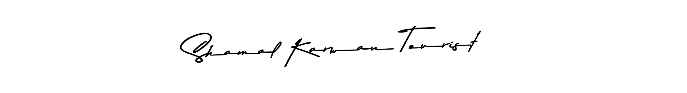 How to make Shamal Karwan Tourist  signature? Asem Kandis PERSONAL USE is a professional autograph style. Create handwritten signature for Shamal Karwan Tourist  name. Shamal Karwan Tourist  signature style 9 images and pictures png