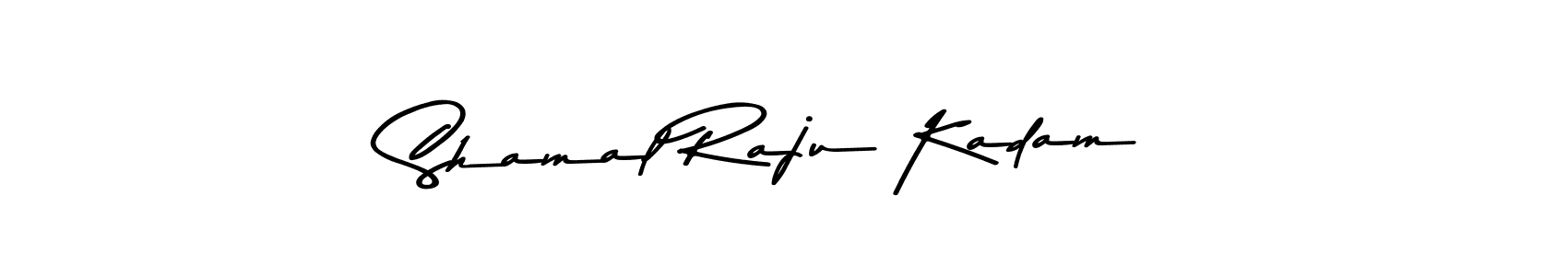 Shamal Raju Kadam stylish signature style. Best Handwritten Sign (Asem Kandis PERSONAL USE) for my name. Handwritten Signature Collection Ideas for my name Shamal Raju Kadam. Shamal Raju Kadam signature style 9 images and pictures png