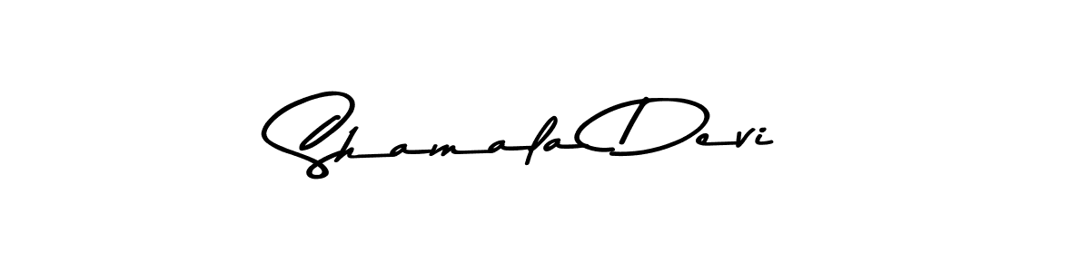 Shamala Devi stylish signature style. Best Handwritten Sign (Asem Kandis PERSONAL USE) for my name. Handwritten Signature Collection Ideas for my name Shamala Devi. Shamala Devi signature style 9 images and pictures png