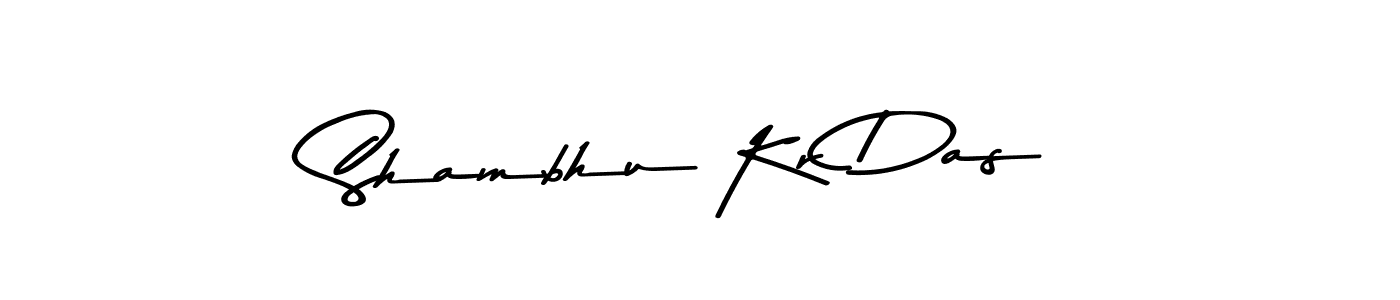 Make a beautiful signature design for name Shambhu Kr Das. With this signature (Asem Kandis PERSONAL USE) style, you can create a handwritten signature for free. Shambhu Kr Das signature style 9 images and pictures png