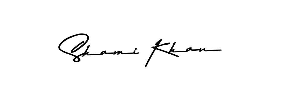 The best way (Asem Kandis PERSONAL USE) to make a short signature is to pick only two or three words in your name. The name Shami Khan include a total of six letters. For converting this name. Shami Khan signature style 9 images and pictures png