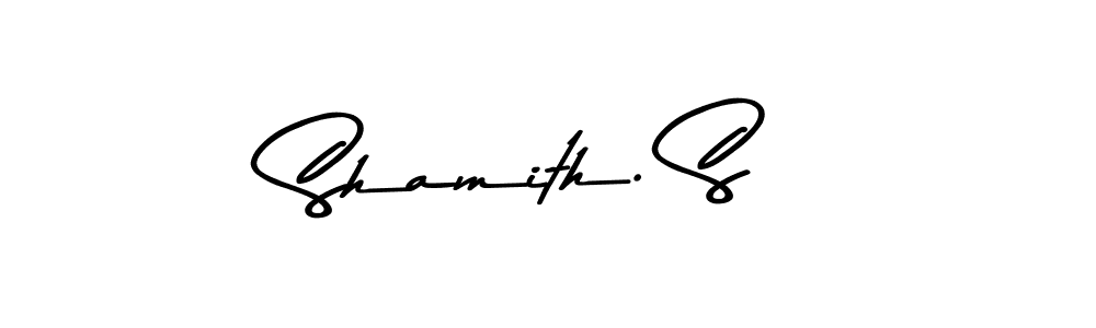 Design your own signature with our free online signature maker. With this signature software, you can create a handwritten (Asem Kandis PERSONAL USE) signature for name Shamith. S. Shamith. S signature style 9 images and pictures png