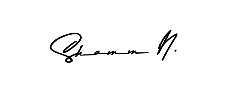 Make a short Shamm N. signature style. Manage your documents anywhere anytime using Asem Kandis PERSONAL USE. Create and add eSignatures, submit forms, share and send files easily. Shamm N. signature style 9 images and pictures png