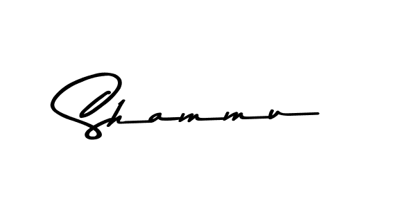 Make a beautiful signature design for name Shammu. With this signature (Asem Kandis PERSONAL USE) style, you can create a handwritten signature for free. Shammu signature style 9 images and pictures png