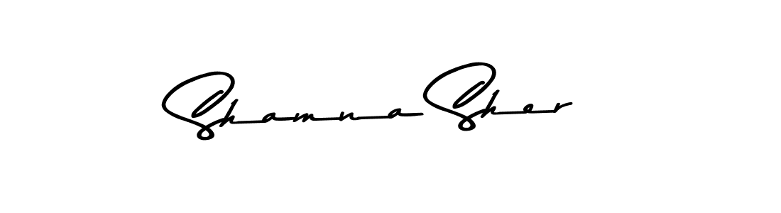 Here are the top 10 professional signature styles for the name Shamna Sher. These are the best autograph styles you can use for your name. Shamna Sher signature style 9 images and pictures png