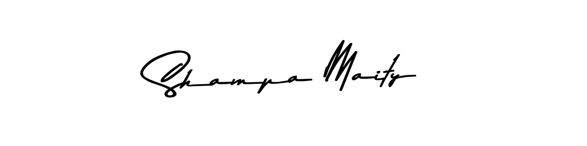 It looks lik you need a new signature style for name Shampa Maity. Design unique handwritten (Asem Kandis PERSONAL USE) signature with our free signature maker in just a few clicks. Shampa Maity signature style 9 images and pictures png