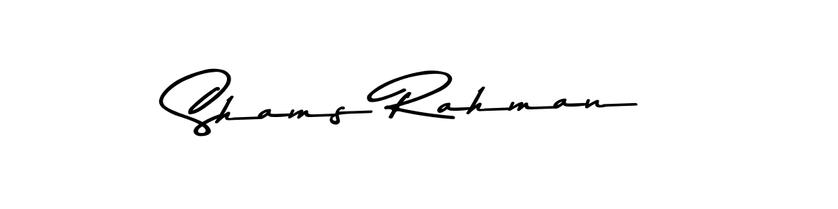 You can use this online signature creator to create a handwritten signature for the name Shams Rahman. This is the best online autograph maker. Shams Rahman signature style 9 images and pictures png