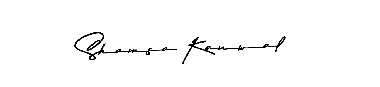 This is the best signature style for the Shamsa Kanwal name. Also you like these signature font (Asem Kandis PERSONAL USE). Mix name signature. Shamsa Kanwal signature style 9 images and pictures png