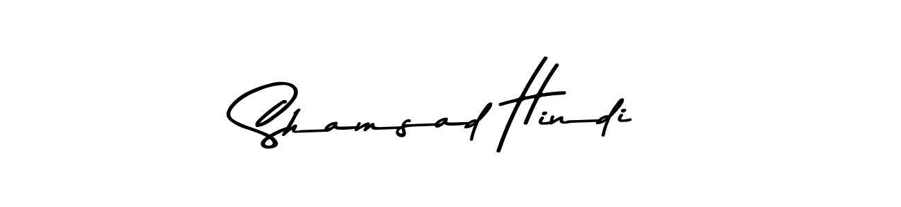 You can use this online signature creator to create a handwritten signature for the name Shamsad Hindi. This is the best online autograph maker. Shamsad Hindi signature style 9 images and pictures png