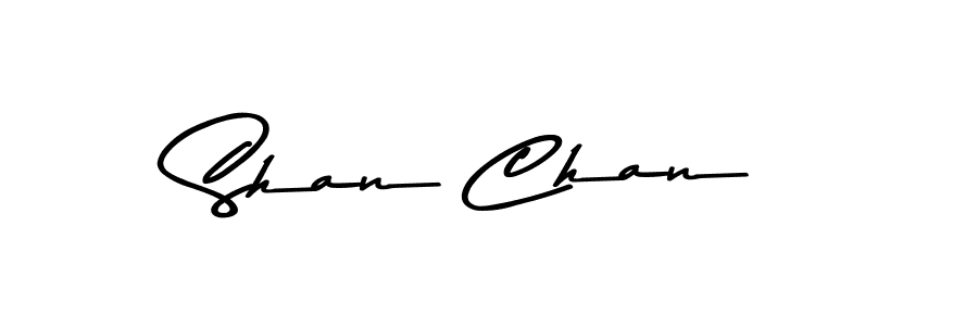 Use a signature maker to create a handwritten signature online. With this signature software, you can design (Asem Kandis PERSONAL USE) your own signature for name Shan Chan. Shan Chan signature style 9 images and pictures png