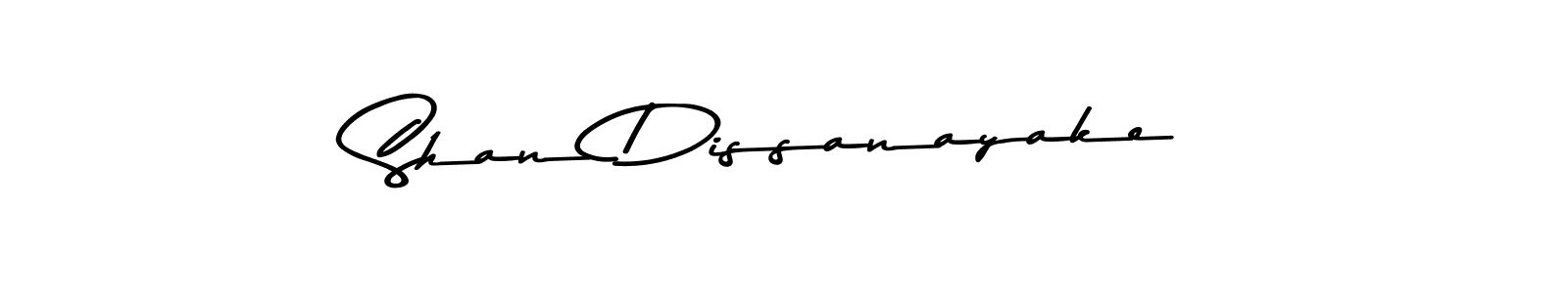 Create a beautiful signature design for name Shan Dissanayake. With this signature (Asem Kandis PERSONAL USE) fonts, you can make a handwritten signature for free. Shan Dissanayake signature style 9 images and pictures png