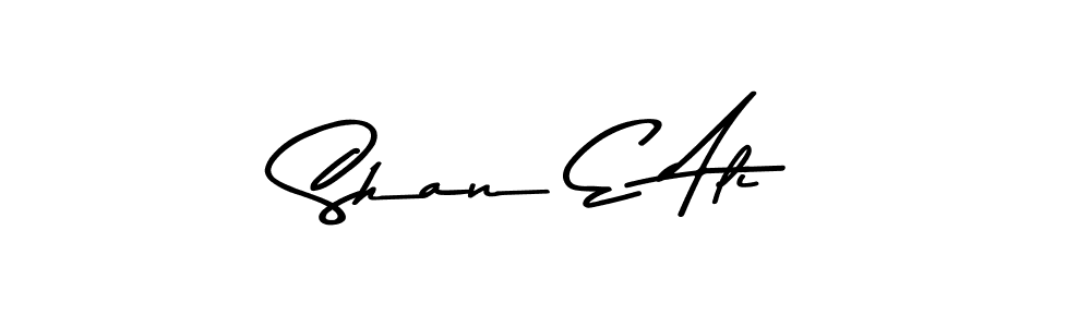 Make a beautiful signature design for name Shan E Ali. With this signature (Asem Kandis PERSONAL USE) style, you can create a handwritten signature for free. Shan E Ali signature style 9 images and pictures png