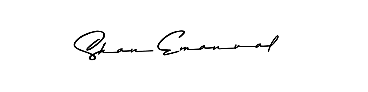 How to make Shan Emanual signature? Asem Kandis PERSONAL USE is a professional autograph style. Create handwritten signature for Shan Emanual name. Shan Emanual signature style 9 images and pictures png