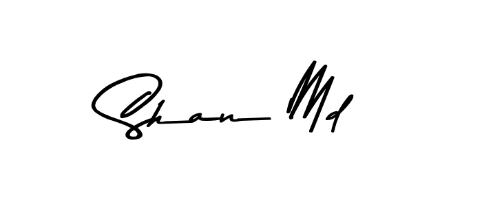 The best way (Asem Kandis PERSONAL USE) to make a short signature is to pick only two or three words in your name. The name Shan Md include a total of six letters. For converting this name. Shan Md signature style 9 images and pictures png