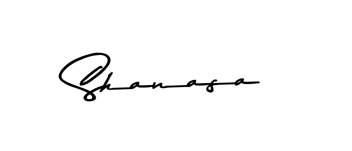 How to make Shanasa signature? Asem Kandis PERSONAL USE is a professional autograph style. Create handwritten signature for Shanasa name. Shanasa signature style 9 images and pictures png