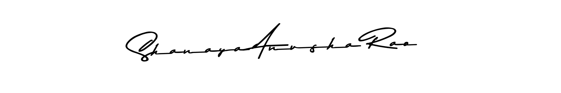 Make a short Shanaya Anusha Rao signature style. Manage your documents anywhere anytime using Asem Kandis PERSONAL USE. Create and add eSignatures, submit forms, share and send files easily. Shanaya Anusha Rao signature style 9 images and pictures png