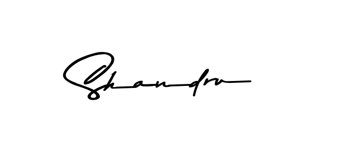 Design your own signature with our free online signature maker. With this signature software, you can create a handwritten (Asem Kandis PERSONAL USE) signature for name Shandru. Shandru signature style 9 images and pictures png