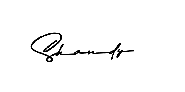 Create a beautiful signature design for name Shandy. With this signature (Asem Kandis PERSONAL USE) fonts, you can make a handwritten signature for free. Shandy signature style 9 images and pictures png