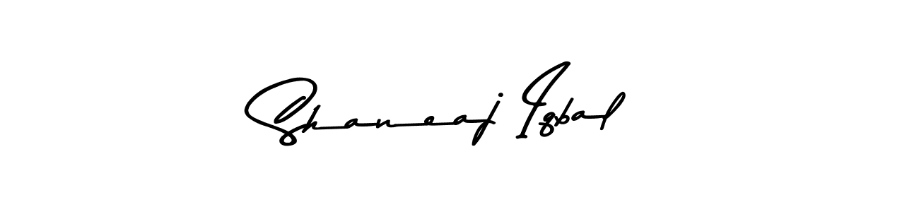 Make a short Shaneaj Iqbal signature style. Manage your documents anywhere anytime using Asem Kandis PERSONAL USE. Create and add eSignatures, submit forms, share and send files easily. Shaneaj Iqbal signature style 9 images and pictures png