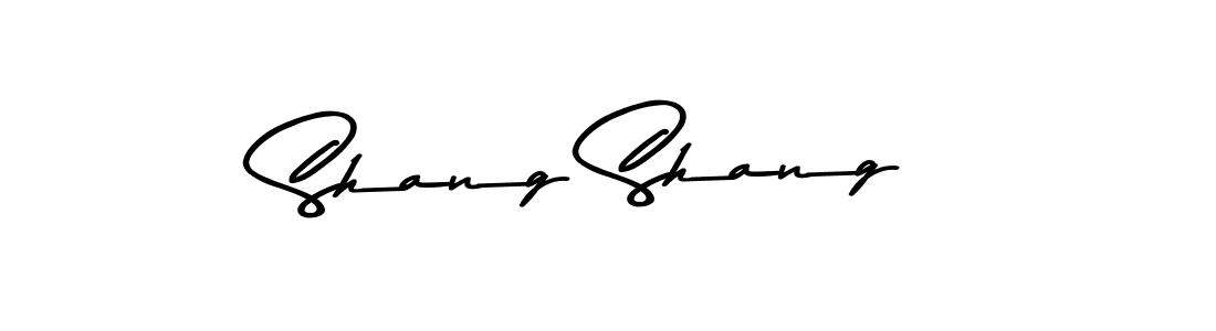How to make Shang Shang name signature. Use Asem Kandis PERSONAL USE style for creating short signs online. This is the latest handwritten sign. Shang Shang signature style 9 images and pictures png