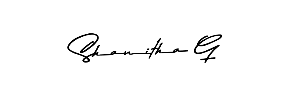 Similarly Asem Kandis PERSONAL USE is the best handwritten signature design. Signature creator online .You can use it as an online autograph creator for name Shanitha G. Shanitha G signature style 9 images and pictures png