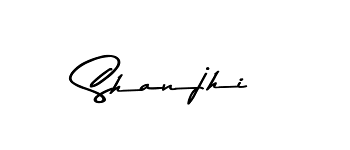 Also we have Shanjhi name is the best signature style. Create professional handwritten signature collection using Asem Kandis PERSONAL USE autograph style. Shanjhi signature style 9 images and pictures png