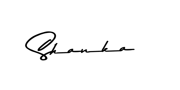 How to make Shanka signature? Asem Kandis PERSONAL USE is a professional autograph style. Create handwritten signature for Shanka name. Shanka signature style 9 images and pictures png
