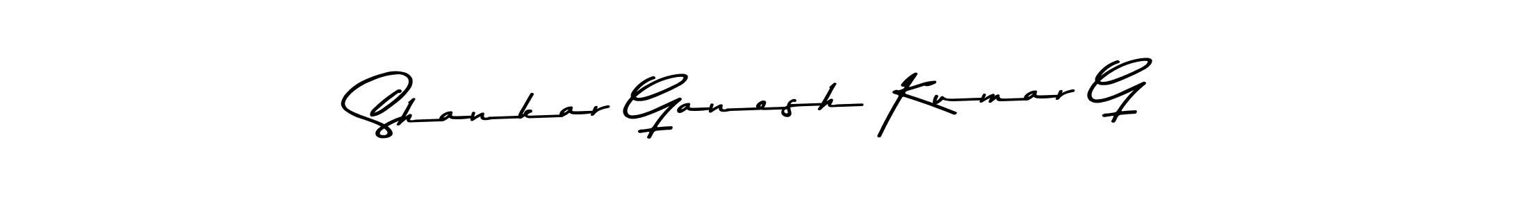 Also we have Shankar Ganesh Kumar G name is the best signature style. Create professional handwritten signature collection using Asem Kandis PERSONAL USE autograph style. Shankar Ganesh Kumar G signature style 9 images and pictures png