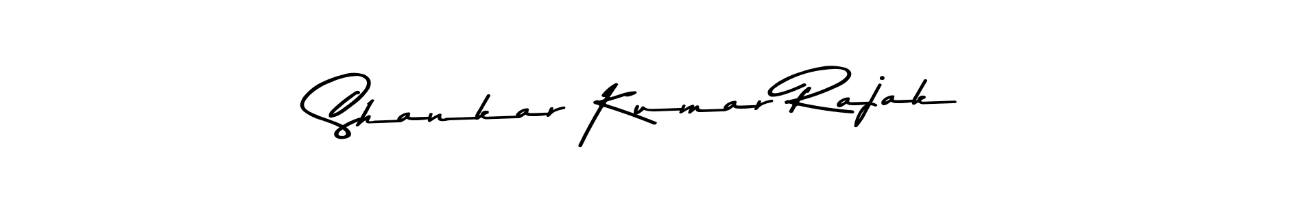 Use a signature maker to create a handwritten signature online. With this signature software, you can design (Asem Kandis PERSONAL USE) your own signature for name Shankar Kumar Rajak. Shankar Kumar Rajak signature style 9 images and pictures png