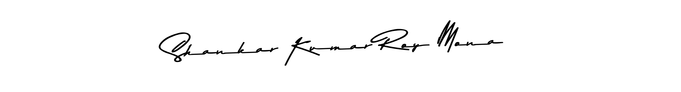 How to make Shankar Kumar Roy Mona name signature. Use Asem Kandis PERSONAL USE style for creating short signs online. This is the latest handwritten sign. Shankar Kumar Roy Mona signature style 9 images and pictures png
