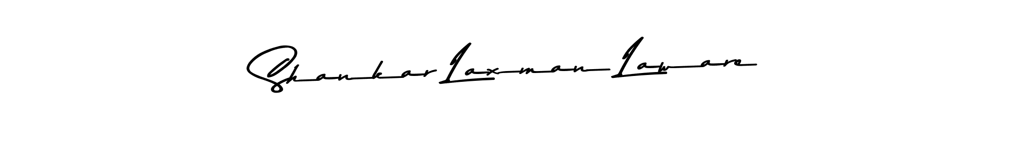 How to make Shankar Laxman Laware name signature. Use Asem Kandis PERSONAL USE style for creating short signs online. This is the latest handwritten sign. Shankar Laxman Laware signature style 9 images and pictures png