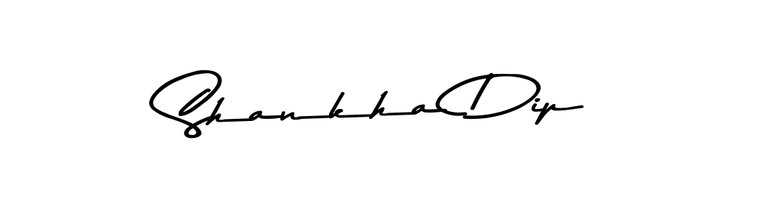Shankha Dip stylish signature style. Best Handwritten Sign (Asem Kandis PERSONAL USE) for my name. Handwritten Signature Collection Ideas for my name Shankha Dip. Shankha Dip signature style 9 images and pictures png