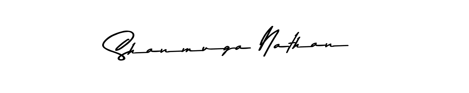 Asem Kandis PERSONAL USE is a professional signature style that is perfect for those who want to add a touch of class to their signature. It is also a great choice for those who want to make their signature more unique. Get Shanmuga Nathan name to fancy signature for free. Shanmuga Nathan signature style 9 images and pictures png