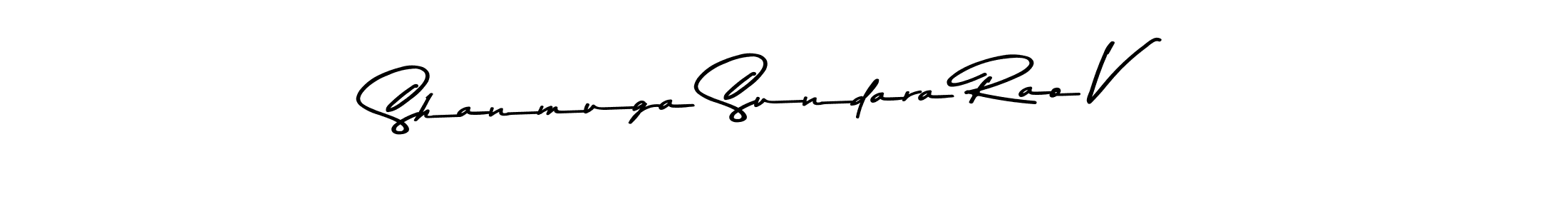 Asem Kandis PERSONAL USE is a professional signature style that is perfect for those who want to add a touch of class to their signature. It is also a great choice for those who want to make their signature more unique. Get Shanmuga Sundara Rao V name to fancy signature for free. Shanmuga Sundara Rao V signature style 9 images and pictures png