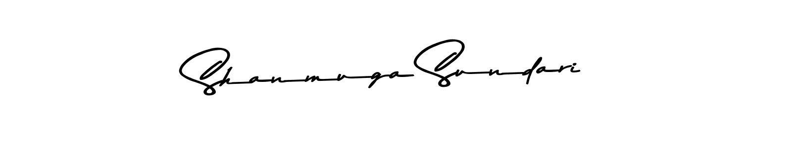 Design your own signature with our free online signature maker. With this signature software, you can create a handwritten (Asem Kandis PERSONAL USE) signature for name Shanmuga Sundari. Shanmuga Sundari signature style 9 images and pictures png