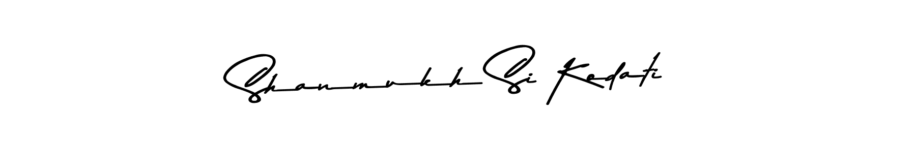How to Draw Shanmukh Si Kodati signature style? Asem Kandis PERSONAL USE is a latest design signature styles for name Shanmukh Si Kodati. Shanmukh Si Kodati signature style 9 images and pictures png