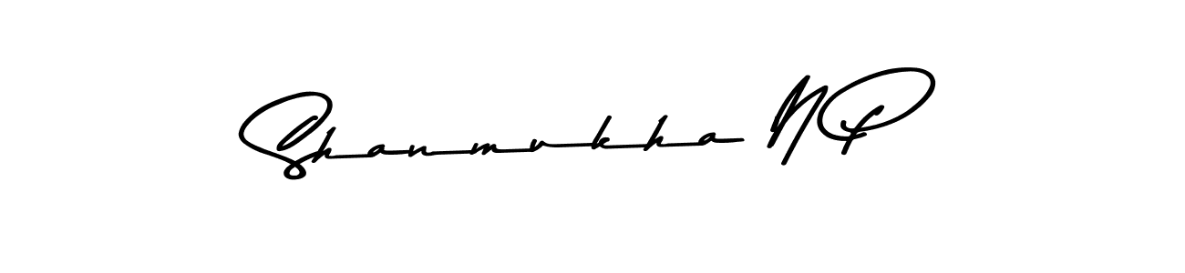 This is the best signature style for the Shanmukha N P name. Also you like these signature font (Asem Kandis PERSONAL USE). Mix name signature. Shanmukha N P signature style 9 images and pictures png
