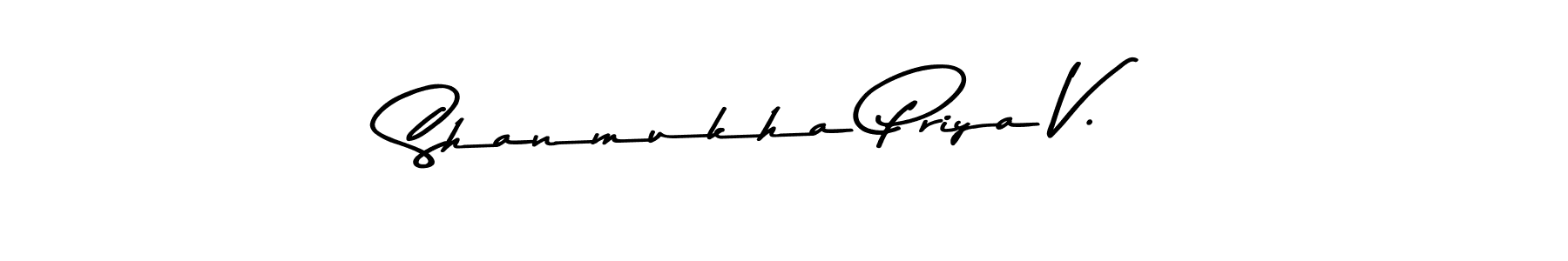 Make a beautiful signature design for name Shanmukha Priya V.. Use this online signature maker to create a handwritten signature for free. Shanmukha Priya V. signature style 9 images and pictures png