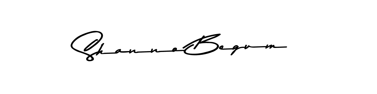 Use a signature maker to create a handwritten signature online. With this signature software, you can design (Asem Kandis PERSONAL USE) your own signature for name Shanno Begum. Shanno Begum signature style 9 images and pictures png