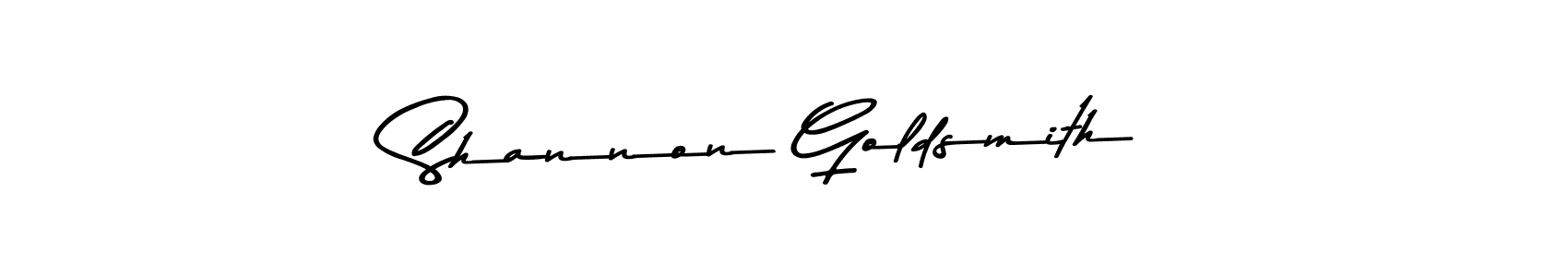 Also You can easily find your signature by using the search form. We will create Shannon Goldsmith name handwritten signature images for you free of cost using Asem Kandis PERSONAL USE sign style. Shannon Goldsmith signature style 9 images and pictures png