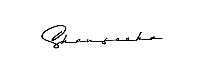 Design your own signature with our free online signature maker. With this signature software, you can create a handwritten (Asem Kandis PERSONAL USE) signature for name Shanseeha. Shanseeha signature style 9 images and pictures png